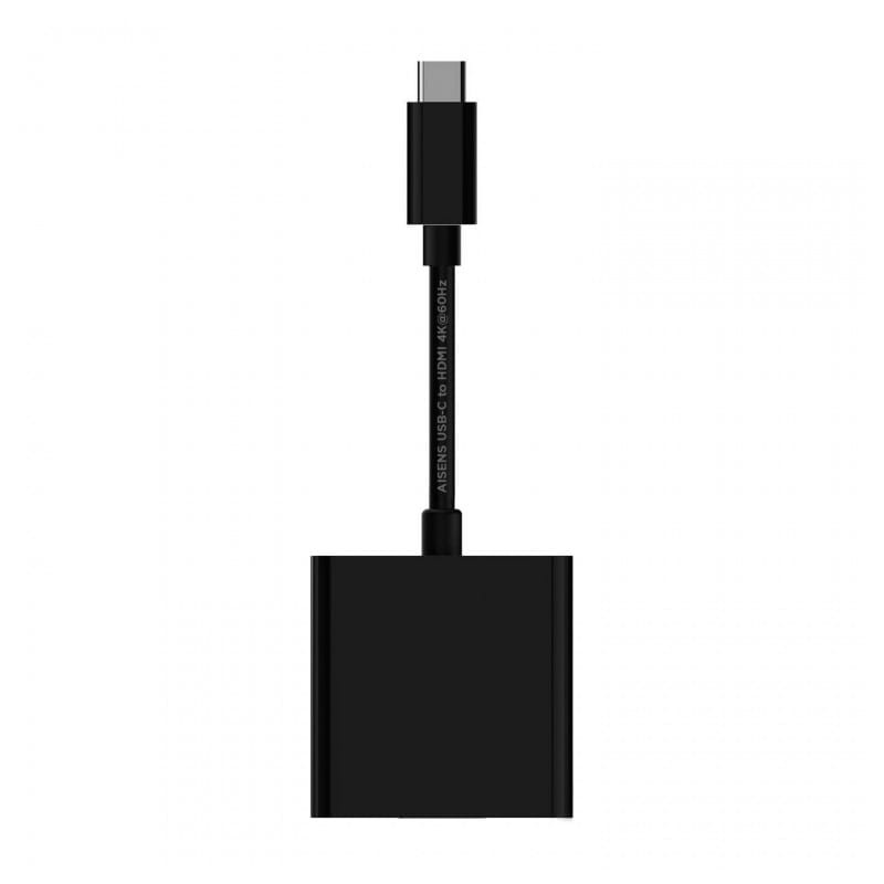 AISENS A109-0344 USB-C a HDMI Negro - Conversor - Ítem1