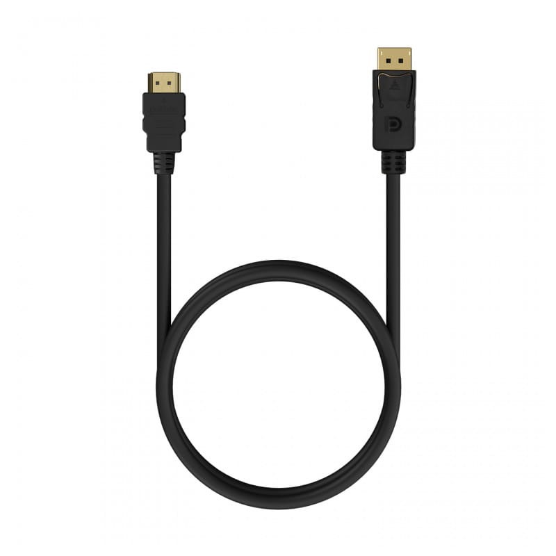 AISENS A125-0551 DisplayPort A HDMI 1,5 metros Preto - Cabo - Item1