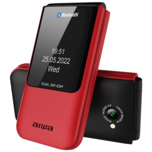 Aiwa FP-24RD Rojo - Teléfono móvil básico