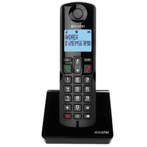 Alcatel S280 EWE Negro - Teléfono DECT