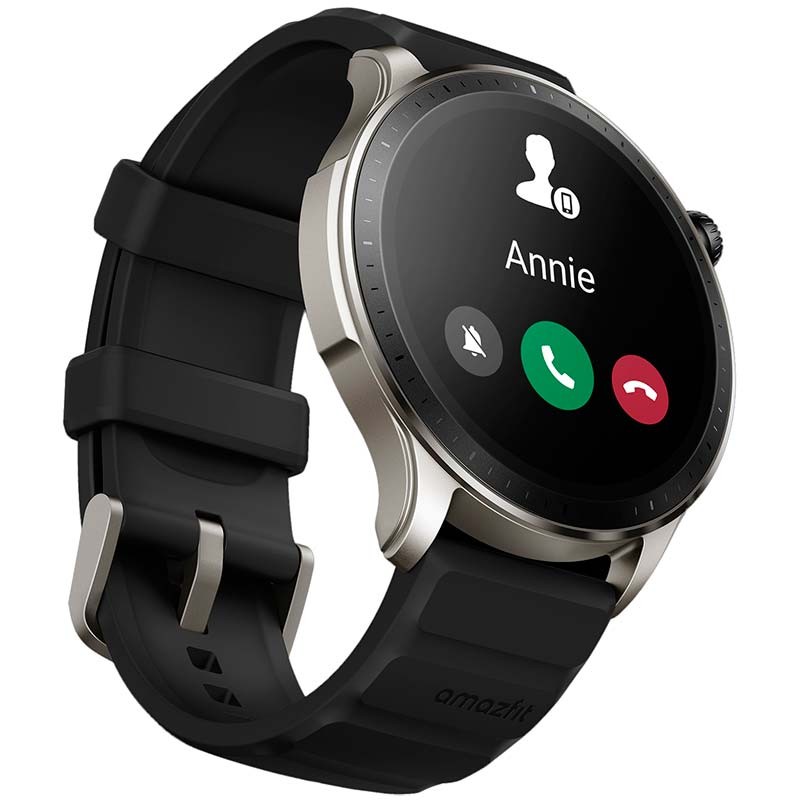 AMAZFIT Smartwatch Reloj Inteligente Amazfit Gtr 4 Gris Y Negro