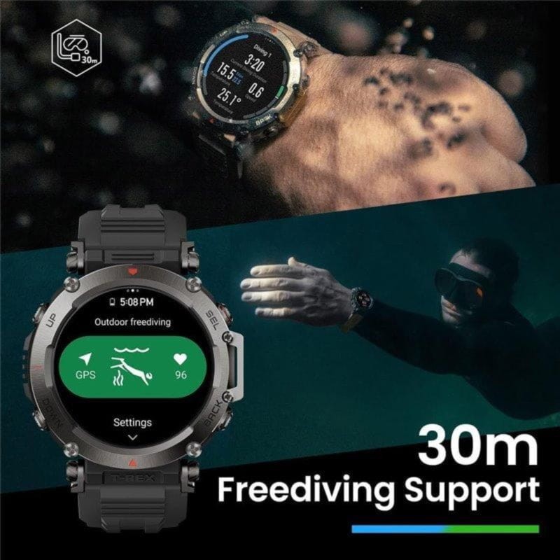 Smartwatch Amazfit T-Rex Ultra Bege - Item8