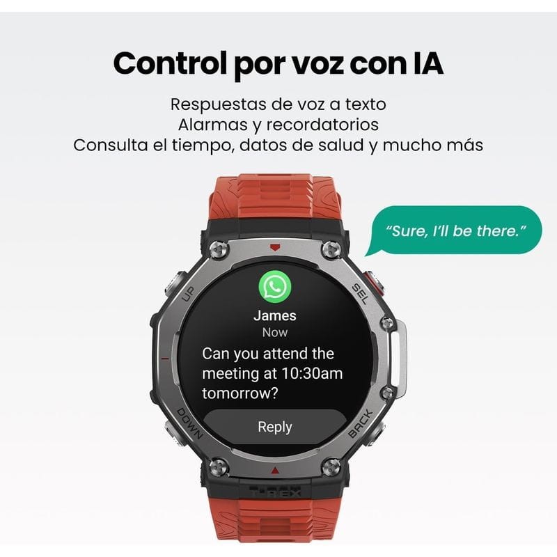 Amazfit T-Rex 3 Lava - Relógio inteligente - Item5