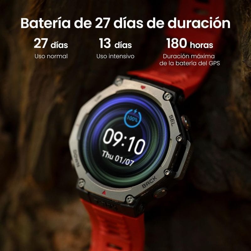 Amazfit T-Rex 3 Lava - Relógio inteligente - Item7