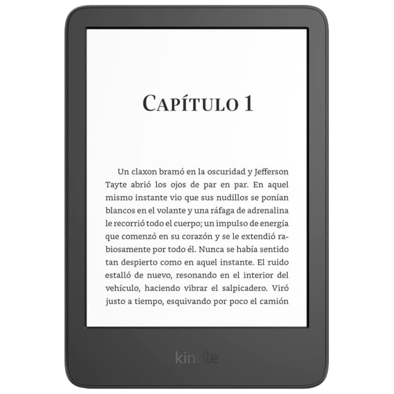 Kindle (2022)– Den lättaste och mest kompakta Kindle, nu med en 6”  högupplöst skärm med 300 ppi och 2x så mycket lagringsutrymme