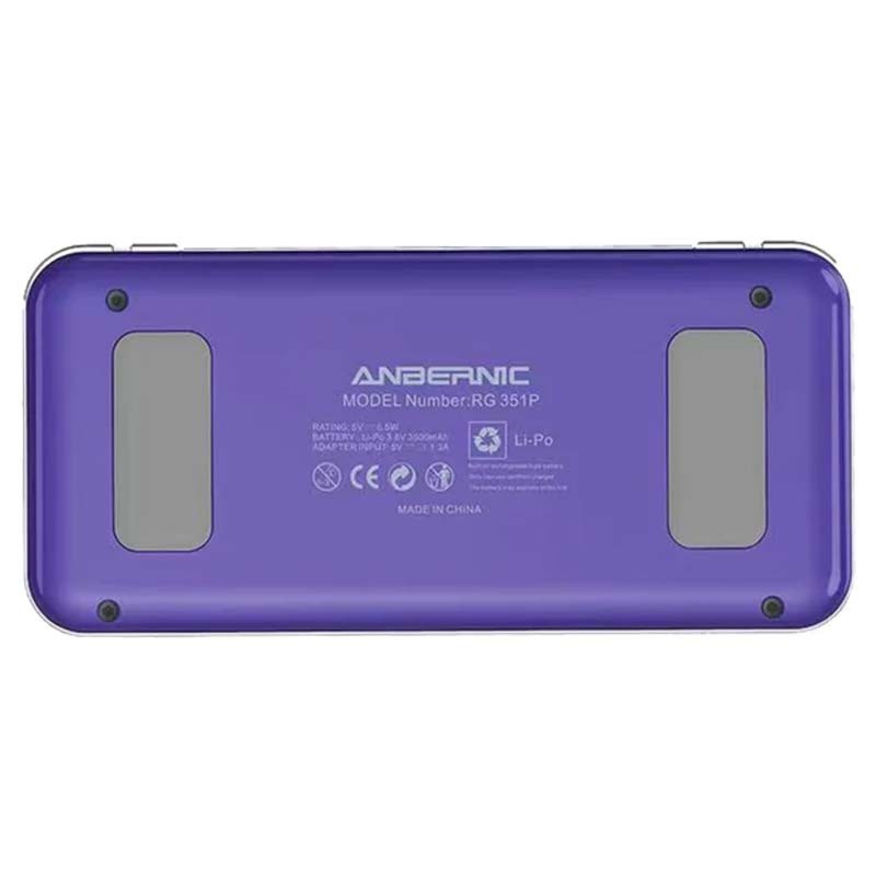 Consola Retro Portátil Anbernic RG351P 64GB Púrpura - Ítem1