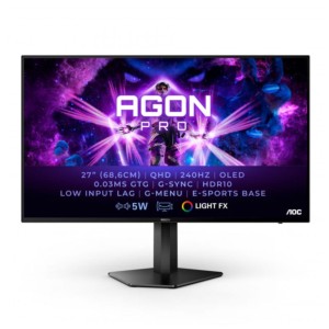 AOC AG276QZD 26.5 QHD OLED Soporte eSports Negro - Monitor PC