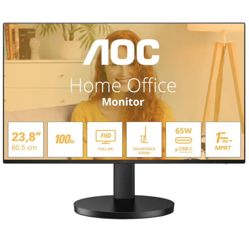 AOC B3 27B3CF2 LED 27 Full HD IPS Noir - Moniteur PC - Ítem