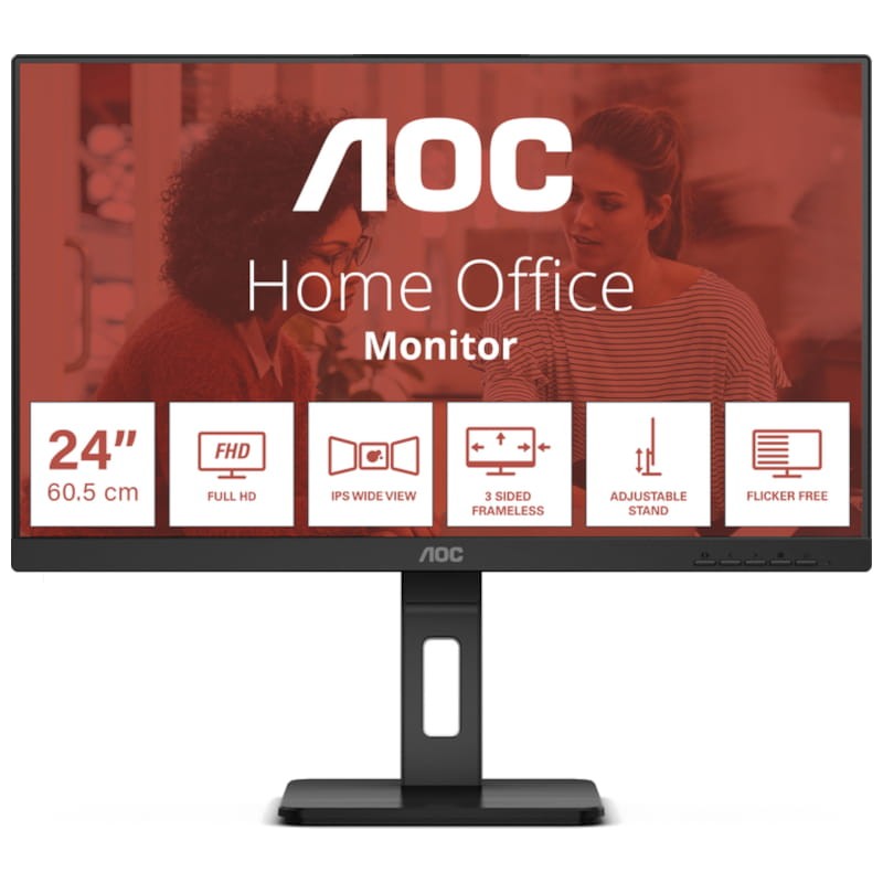 AOC E3 24E3QAF 24 FHD IPS Noir - Moniteur PC - Ítem