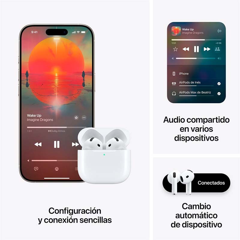 Apple AirPods 4 - Auriculares Inalámbricos TWS - Ítem7