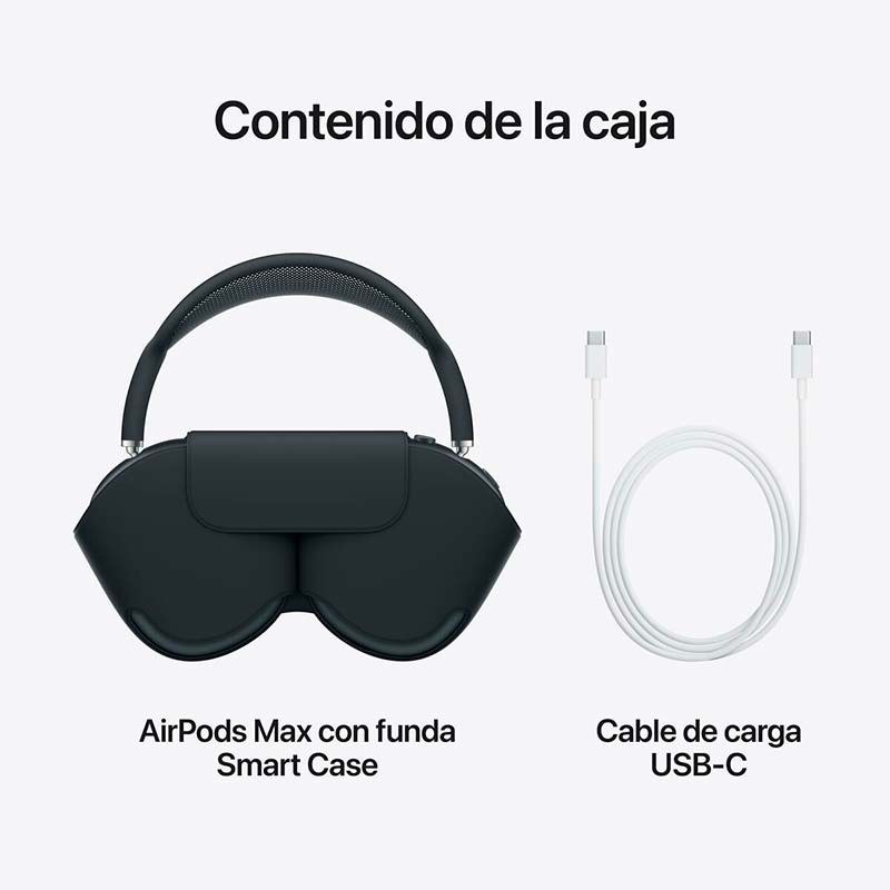 Apple AirPods Max Meia‑noite (USB-C) - Auscultadores Bluetooth - Item7