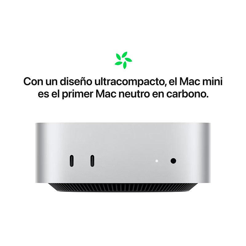 Apple Mac mini M4 16GB/256GB SSD macOS Plata - Ítem4