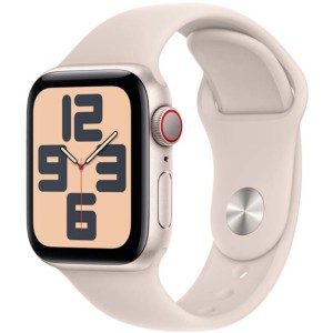 Apple Watch SE GPS + Cellular 40mm 2023 Blanco Estrella con Correa Deportiva S/M