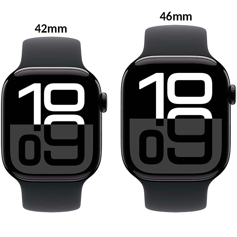 Apple Watch Series 10 GPS + Cellular 42mm Alumínio Preto com Bracelete Desportiva S/M - Item4