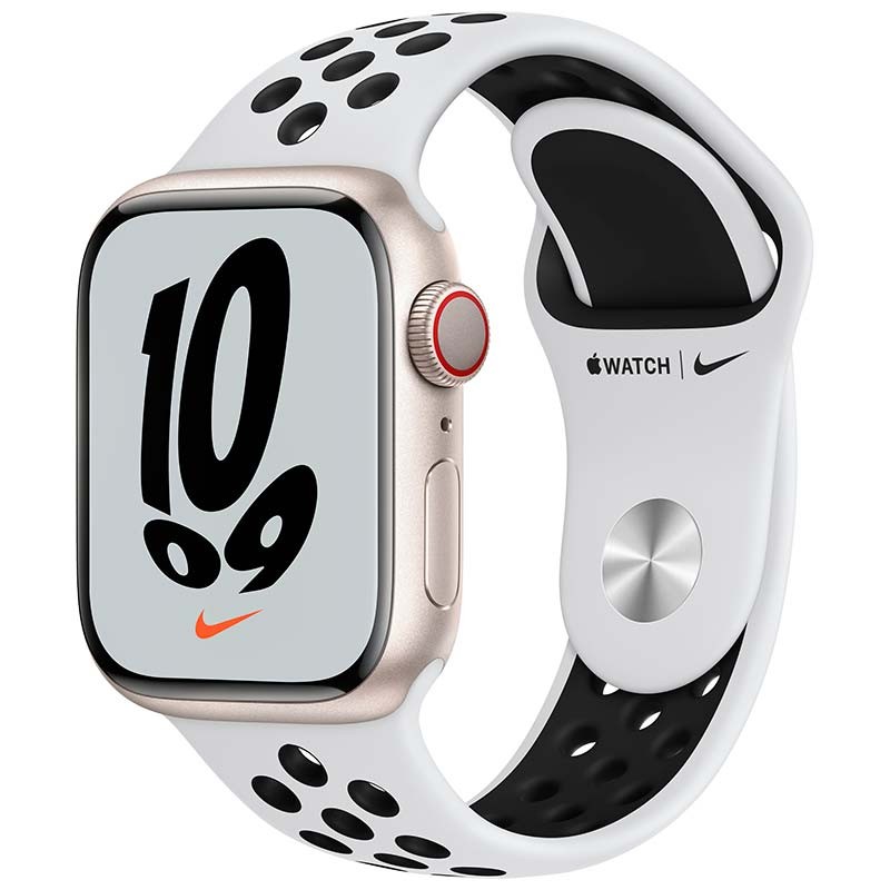 fuerte techo Manto Acheter Apple Watch Nike Series 7 GPS 41mm Blanc