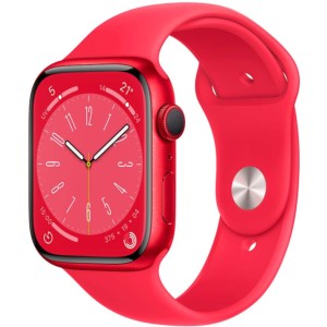 Relógio inteligente Apple Watch Series 8 GPS 45mm Alumínio com Bracelete desportiva (PRODUCT)RED