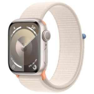 Apple Watch Series 9 GPS 41 mm Alumínio Luz das Estrelas Bracelet Loop