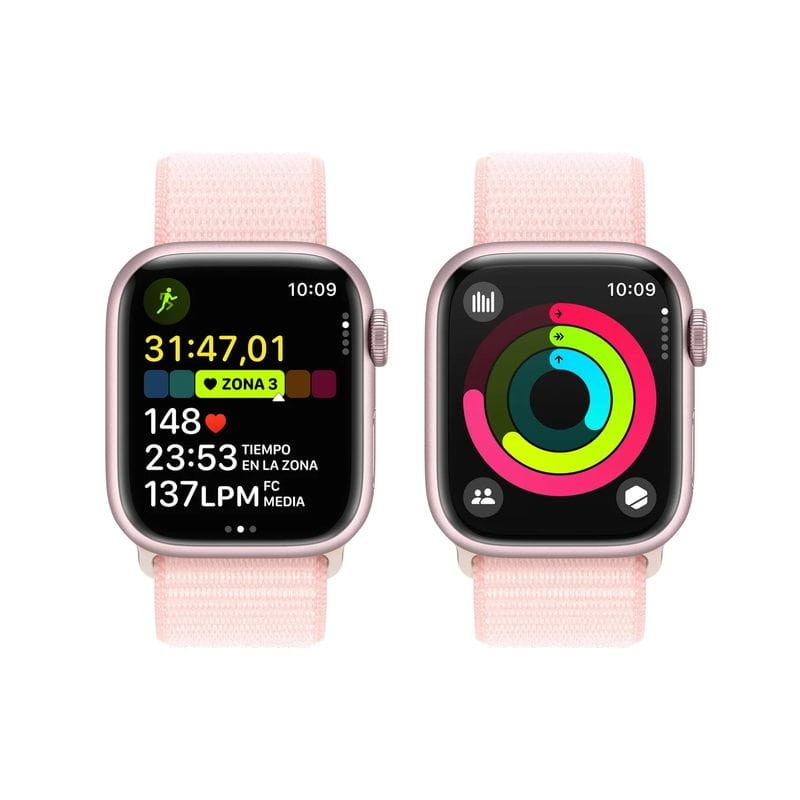 Apple Watch Series 9 GPS 41 mm Aluminium Rose Bracelet Loop - Ítem6