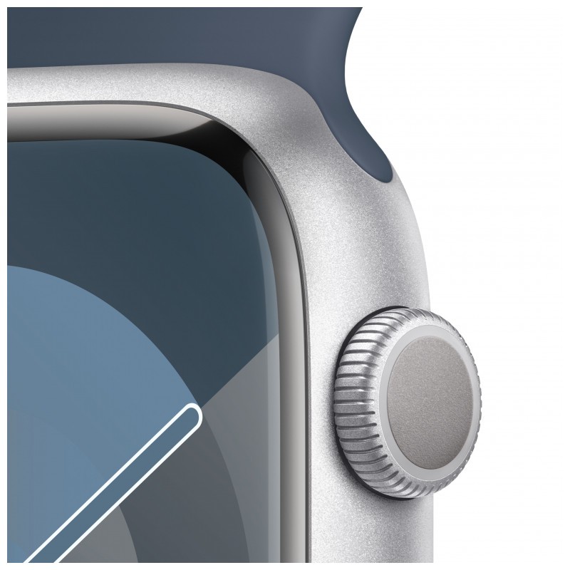 Apple Watch Series 9 - GPS - 45mm - Aluminium Argent - Bracelet