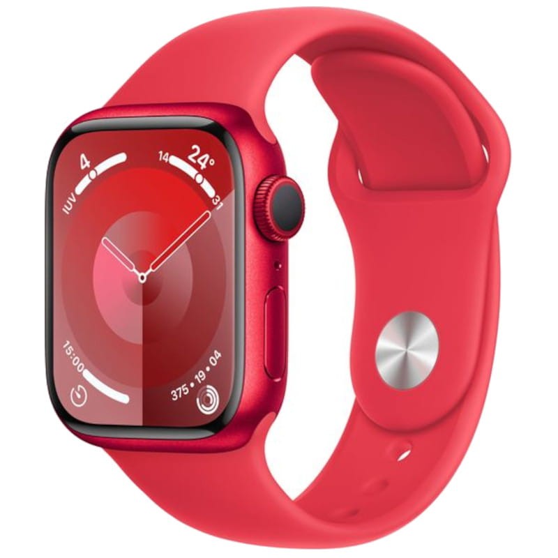 Apple Watch Series 9 GPS 41 mm Rouge avec Bracelet Sport (PRODUCT RED) S/M - Ítem