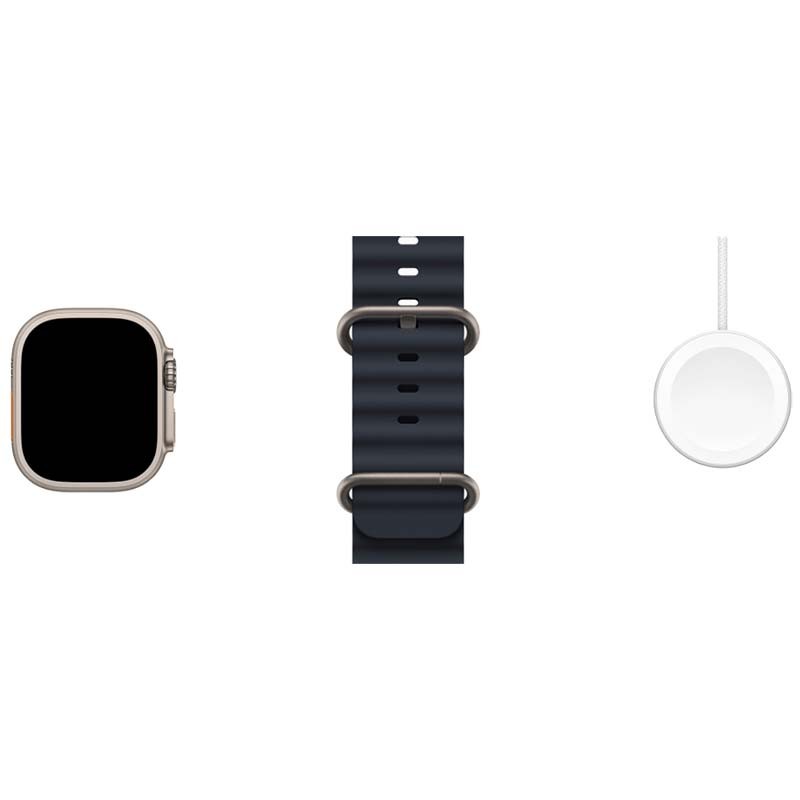 Apple Watch Ultra 2 GPS + Cellular 49mm Caixa Titânio com Correia
