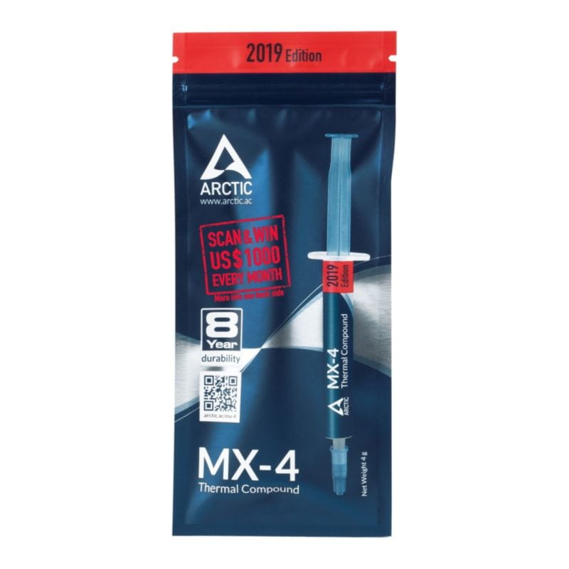 ARCTIC MX-4 8.5 W/m·K 4 g - Pasta térmica - Ítem1