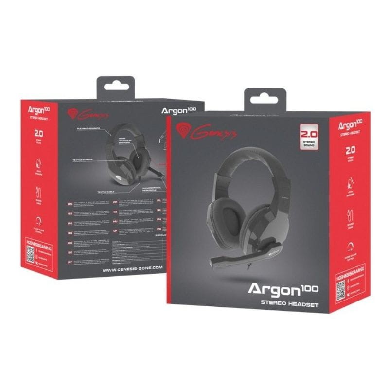 Genesis Argon 100 Noir - Casque de jeu - Ítem3