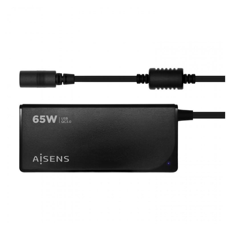 AISENS ASLC-65WAUTO-BK 65W USB Negro - Cargador universal - Ítem