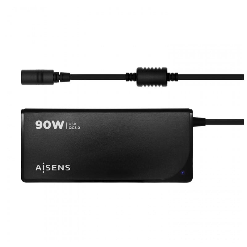 AISENS ASLC-90WAUTO-BK 90W USB Negro - Cargador universal - Ítem