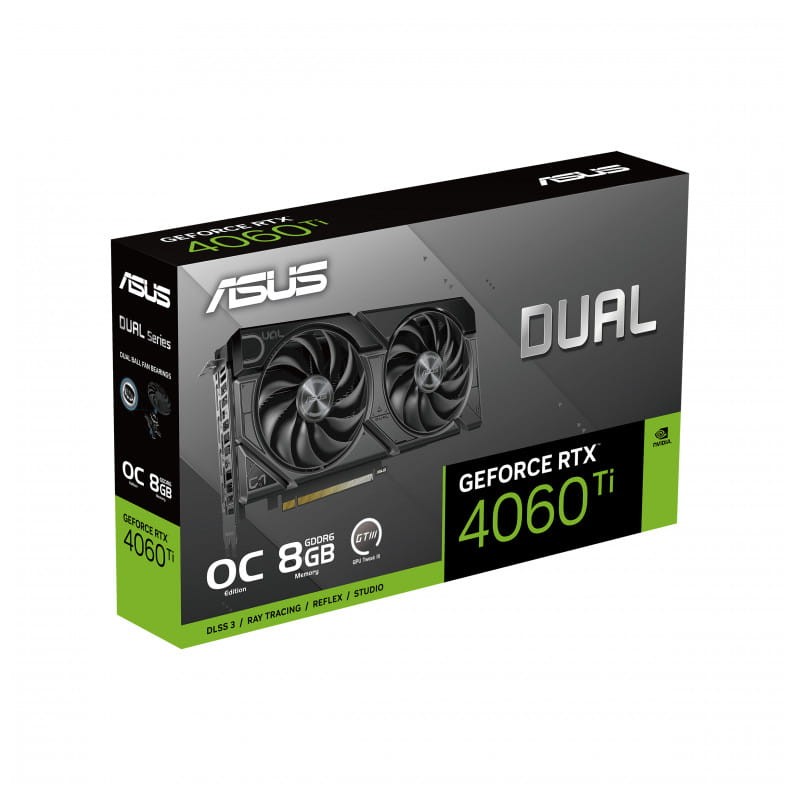 ASUS Dual -RTX4060TI-O8G-EVO 8GB GDDR6 - Placa gráfica - Item9