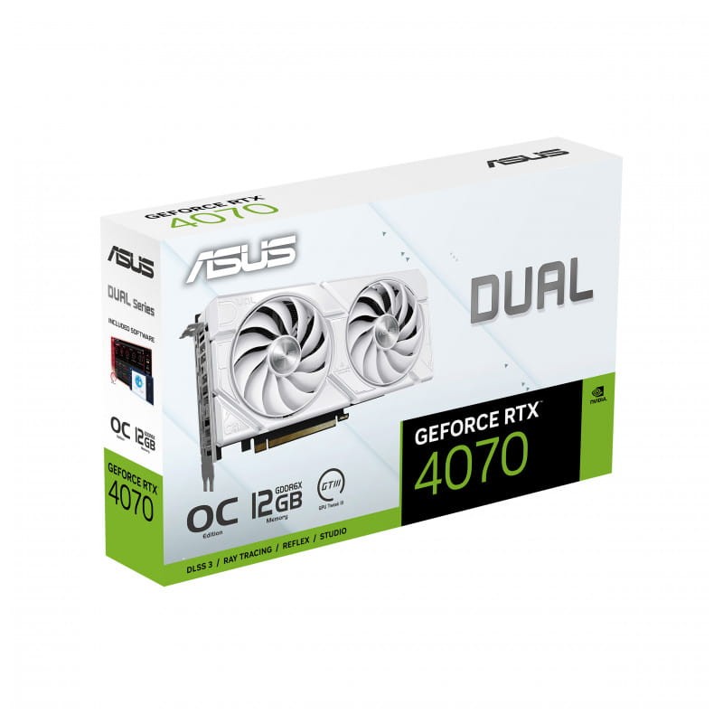 ASUS DUAL-RTX4070 O12G EVO Branco 12 GB GDDR6X - Placa gráfica - Item8