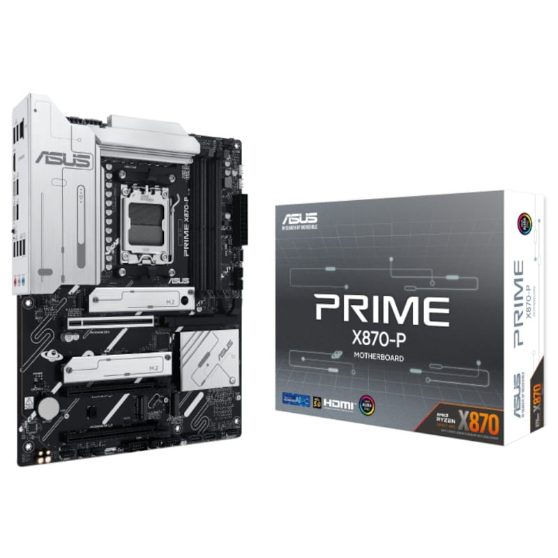 ASUS PRIME X870-P AMD X870 Socket AM5 ATX - Carte mère - Ítem