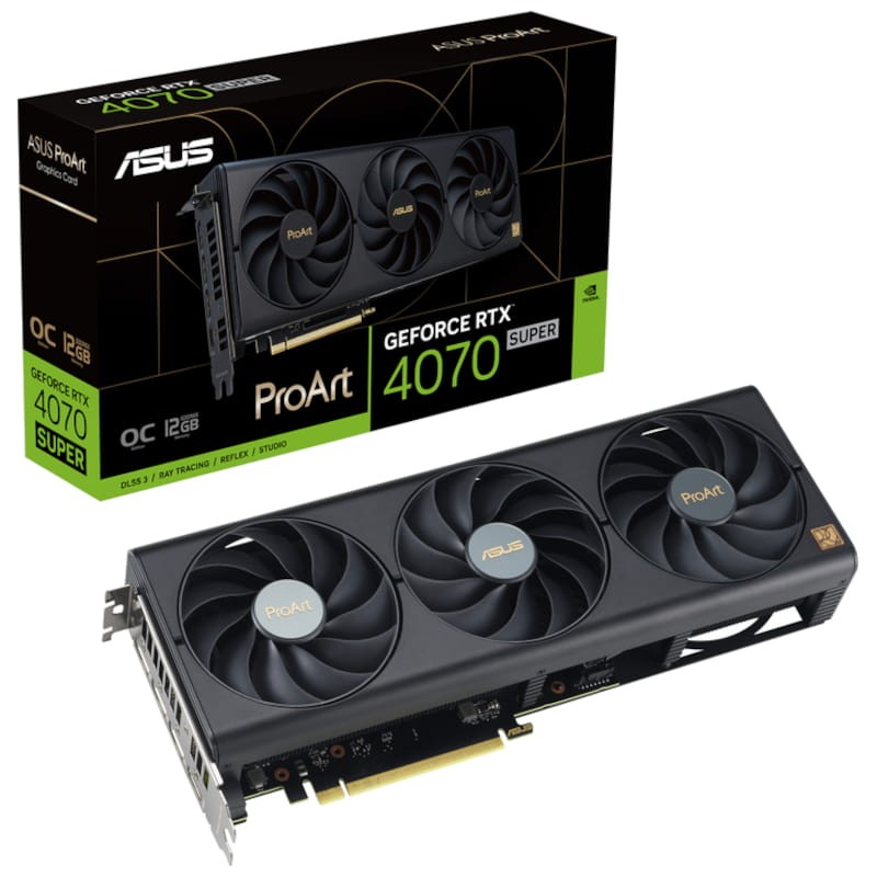 ASUS ProArt NVIDIA GeForce RTX 4070 Super OC 12 GB GDDR6X - Ítem