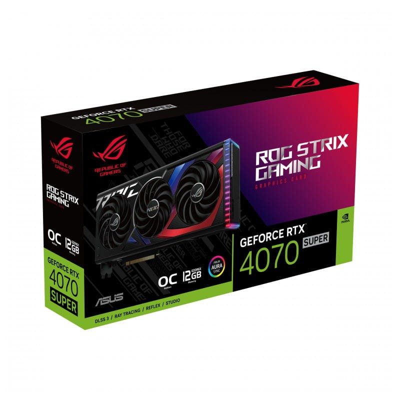 ASUS ROG STRIX RTX4070S SUPER 12 GB GDDR6X - Tarjeta gráfica - Ítem11