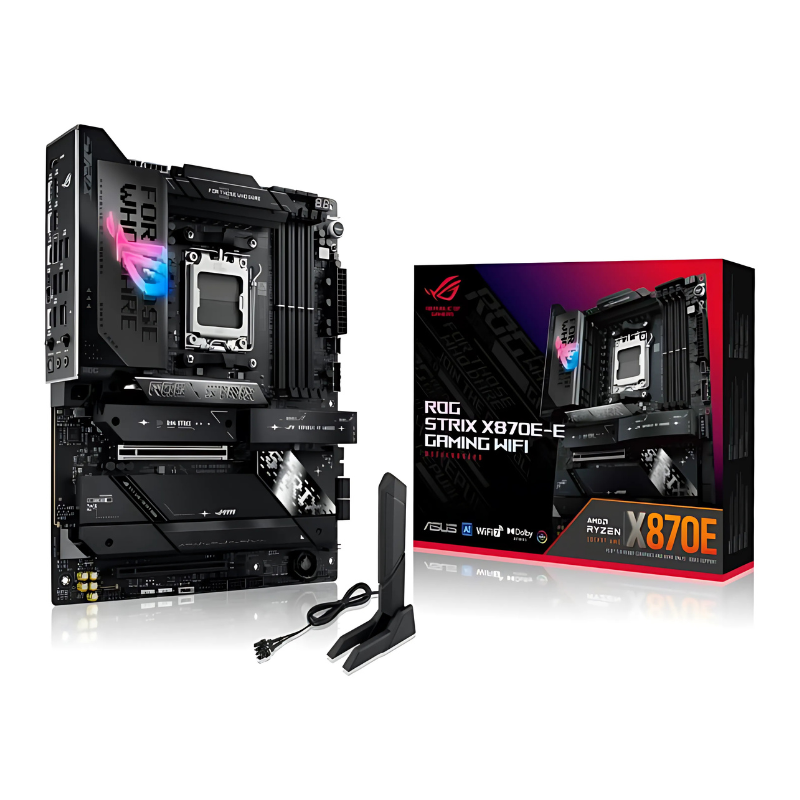 ASUS ROG STRIX X870E-E GAMING WIFI Soquete AM5 ATX - Item