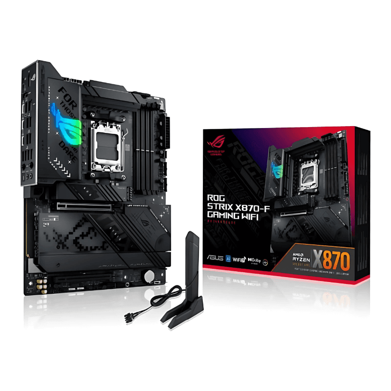 ASUS ROG STRIX X870-F GAMING WIFI Soquete AM5 ATX - Item