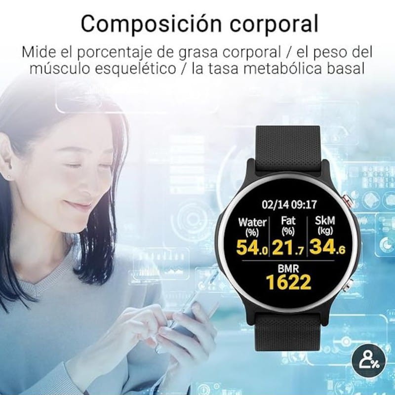 ASUS VivoWatch 6 HC-D06 Negro - Reloj Inteligente - Ítem9