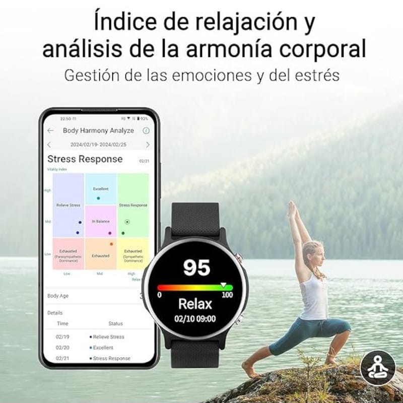 ASUS VivoWatch 6 HC-D06 Negro - Reloj Inteligente - Ítem10