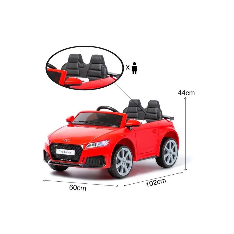 AUDI TT Rs Premium Rouge - Voiture électrique pour enfants - Ítem11