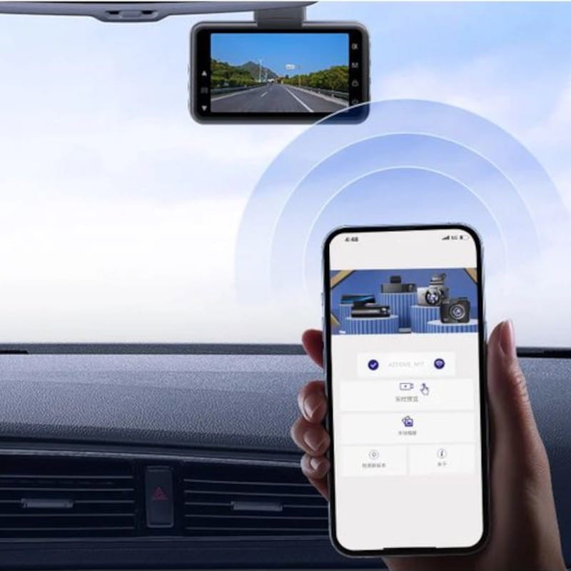 Dash cam AZDOME M17Pro - Objectif réglable, Écran, Enregistrement 24h - Caméra pour Voiture - Ítem4