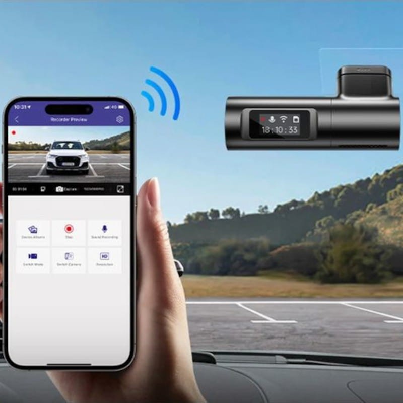 Dash cam AZDOME M330 - Enregistrement 24h - Caméra pour Voiture - Ítem6