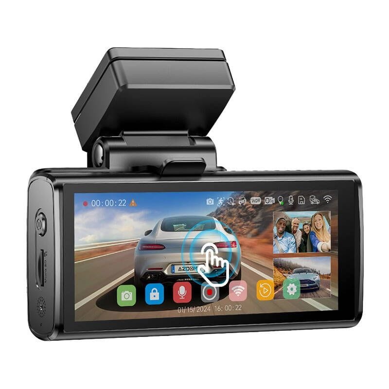 Dash cam 3 Canaux AZDOME M580 5K - Connexion 5G, enregistrement 24h - Caméra pour Voiture avec Carte mémoire - Ítem1