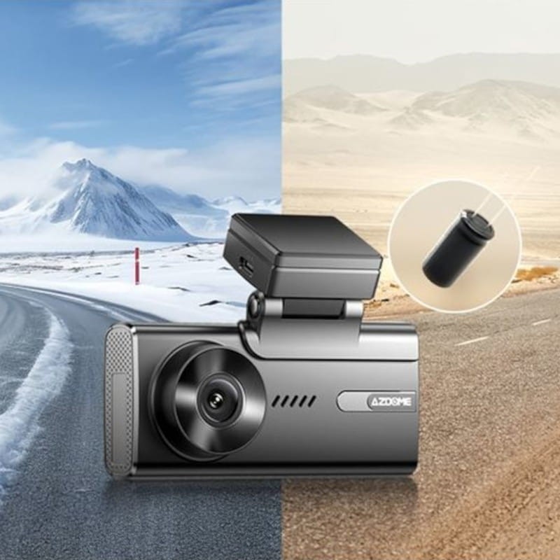 Dash cam 3 Canaux AZDOME M580 5K - Connexion 5G, enregistrement 24h - Caméra pour Voiture avec Carte mémoire - Ítem5