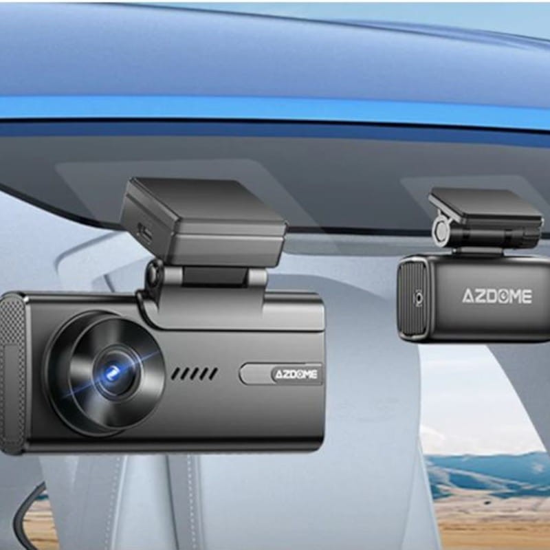 Dash cam 3 Canaux AZDOME M580 5K - Connexion 5G, enregistrement 24h - Caméra pour Voiture avec Carte mémoire - Ítem8