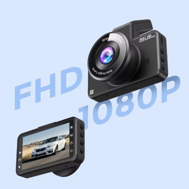 Dash cam AZDOME M63Lite - Lente ajustável, Ecrã, Gravação 24 horas - Câmara para Carro - Item10