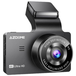 Dash cam AZDOME M63Lite - Objectif ajustable, Écran, Enregistrement 24h - Caméra pour voiture