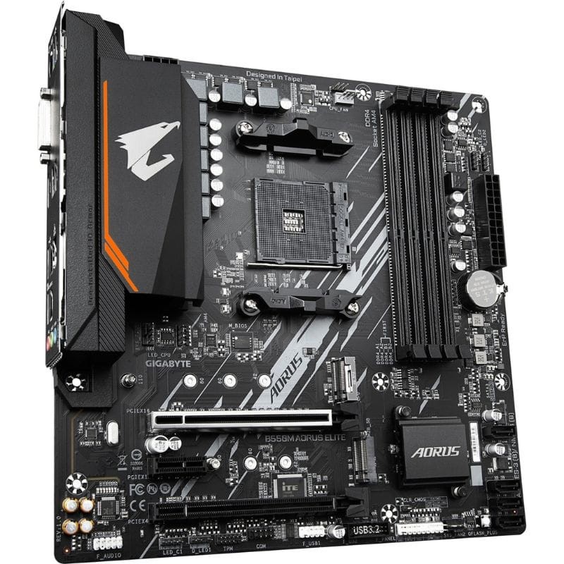 Gigabyte B550M AORUS ELITE AMD Socket AM4 128GB Micro ATX Preto - Placa-mãe - Item3