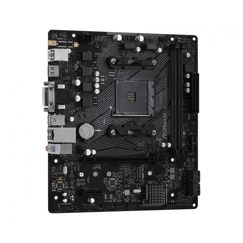 Asrock B550M-HDV AMD Socket AM4 64GB Micro ATX Preto - Placa-mãe - Item2