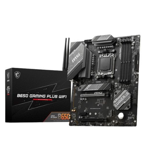 MSI B650 GAMING PLUS WIFI AMD Zócalo AM5 192GB ATX Negro - Placa base - Ítem