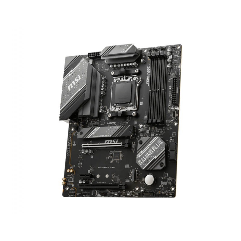 MSI B650 GAMING PLUS WIFI AMD Zócalo AM5 192GB ATX Negro - Placa base - Ítem2